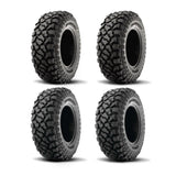 Juego de dos neumáticos Kenda K3204R Klever XT (8 capas) [30x10-14] y dos neumáticos (8 capas) [32x10R-14]