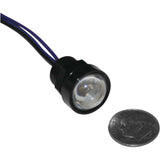 Letric Lighting Royal Flush Mount G2 LED 3-Wire, 9/16", Black/Red/Red