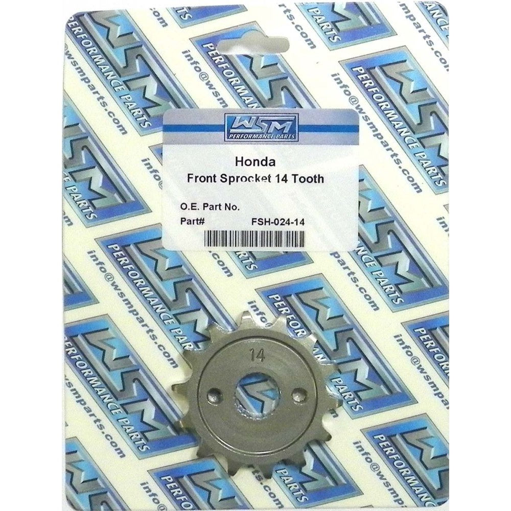 WSM Front Sprocket For Honda 80 / 85 FSH-024-14