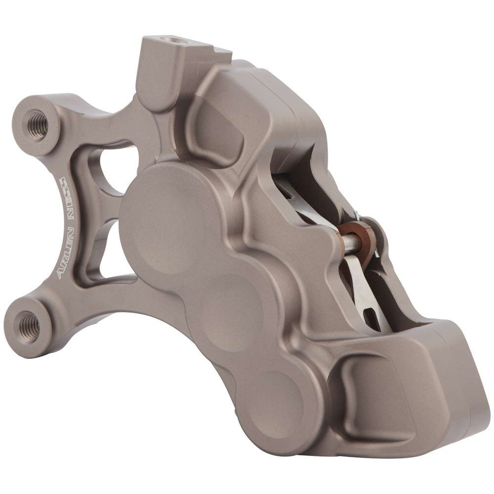 Arlen Ness Titanium 14" Left 6 Piston Differential Bore Brake Caliper 02-206