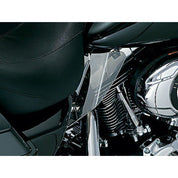 KURYAKYN SMOKE HEAT DEFLECTORS SHIELDS FOR 2008 HARLEY DAVIDSON ELECTRA GLIDE HD