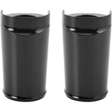 Arlen Ness Smooth Black Fork Boot Covers 20-033