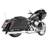 Freedom Performance 4" Classic Slip-On Muffler Inverted Slash Chrome - HD00140