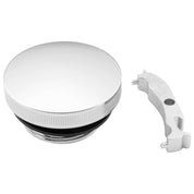 Bikers Choice Domed Ratchet-Style Gas Cap For - 012157 Single Vented Cap Only