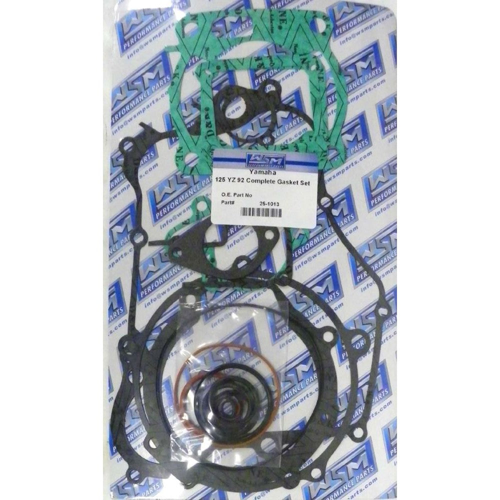 WSM Complete Gasket Kit For Yamaha 125 YZ 1992 25-1013