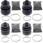 Complete Front Inner & Outer CV Boot Repair Kit LTA-750XP King Quad 2015 For Suz