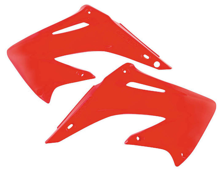 Acerbis Red Radiator Shrouds for Honda - 2043590227