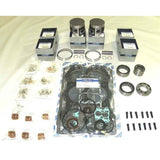 Kit de reconstrucción de cabezal de potencia WSM para Yamaha 150-225 HP, 6 cilindros, 92-08, .010 sobre platino