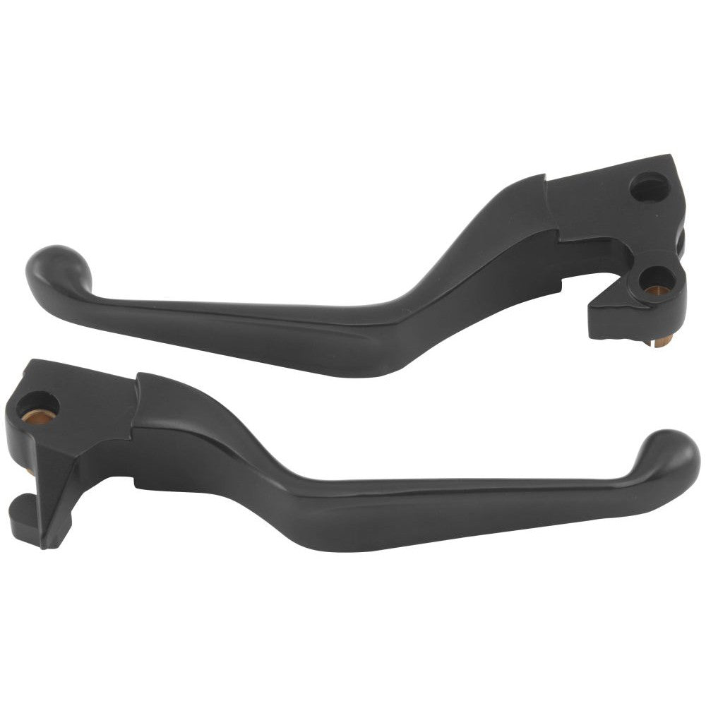 Biker's Choice Brake and Clutch lever Set - 053901 Pair Black