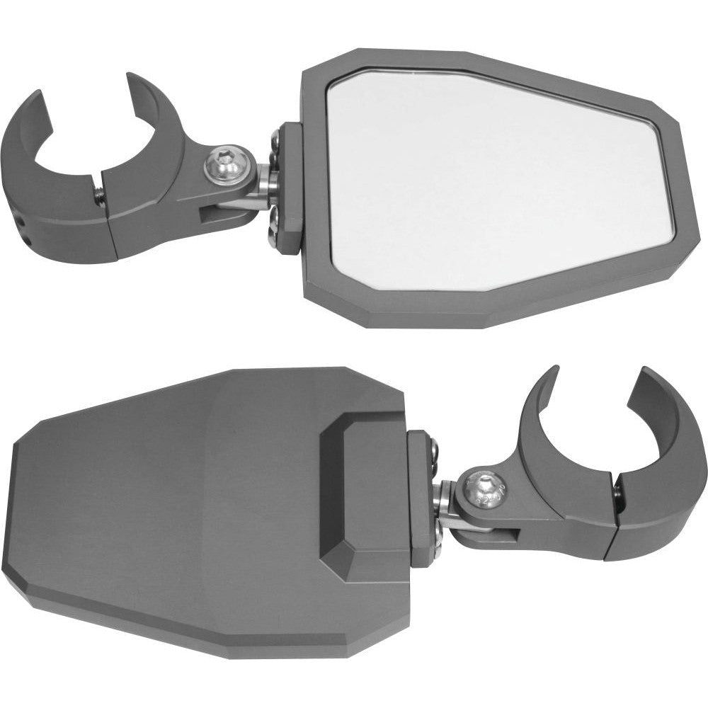 Modquad Bezel Side Mirror 1.875" Grey