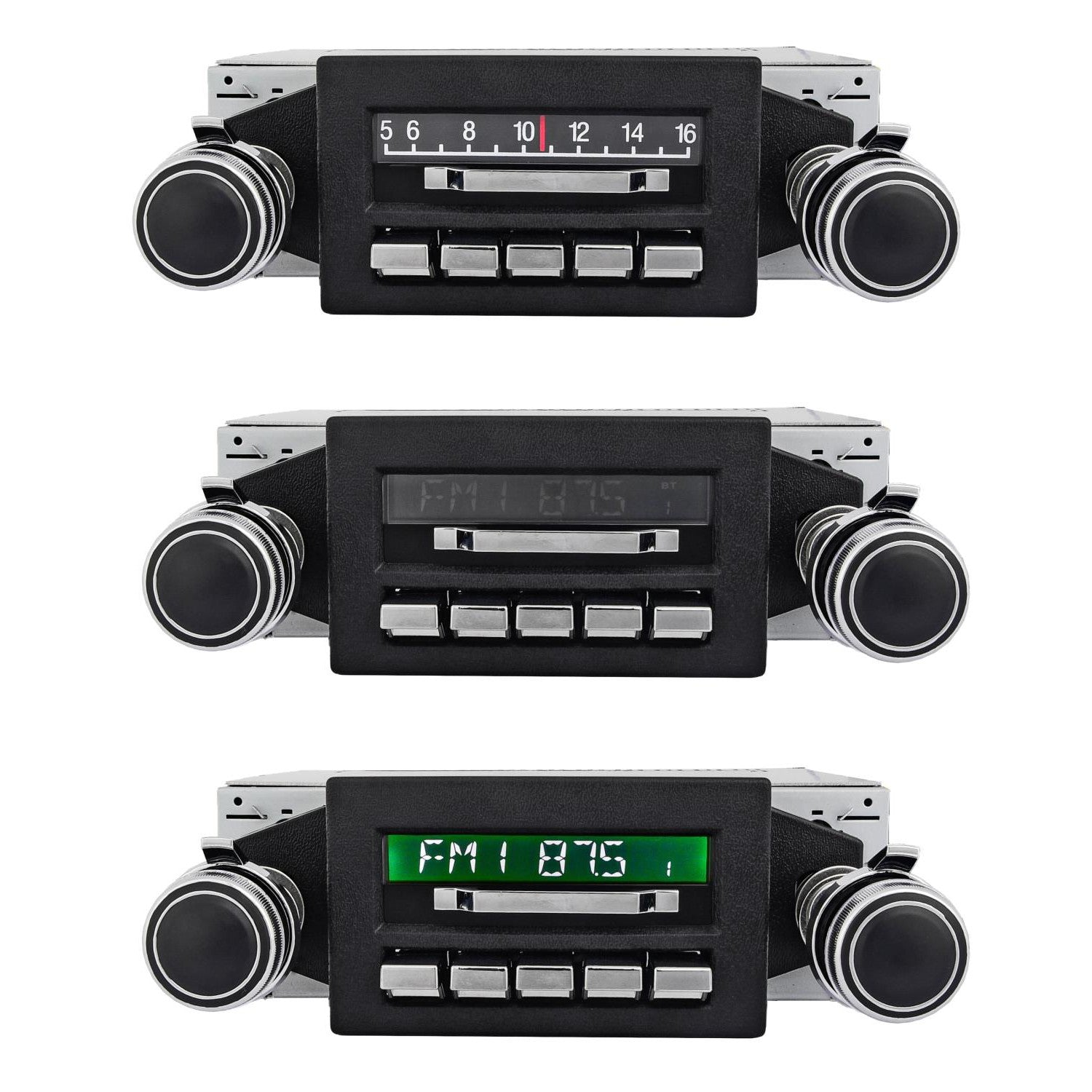 Custom Autosound 1962-63 Buick Riviera Slidebar Car Stereo with Bluetooth
