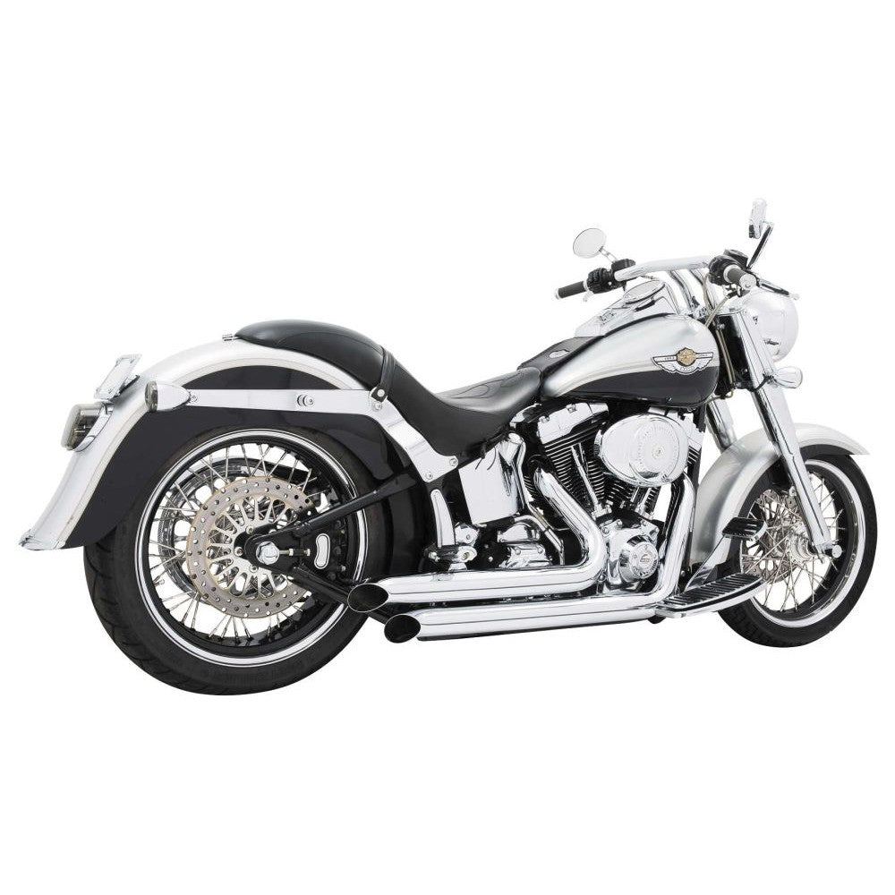 Freedom Performance Declaration Turn-Out Exhaust System Chrome - HD00034