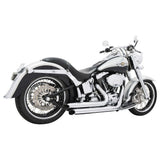 Freedom Performance Declaration Turn-Out Exhaust System Chrome - HD00034