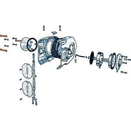 Kuryakyn Hypercharger Case Bolt and Washer Set