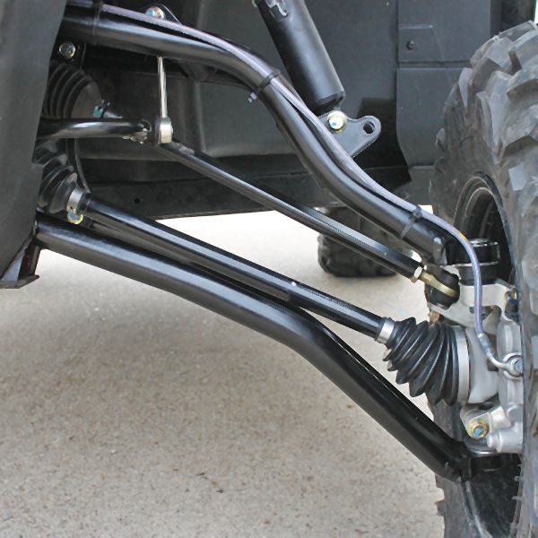 High Lifter Front Forward Upper And Lower Black Control Arms With Ball Joints For Can-Am Models MCFFA-C1DXMR-B-BJI