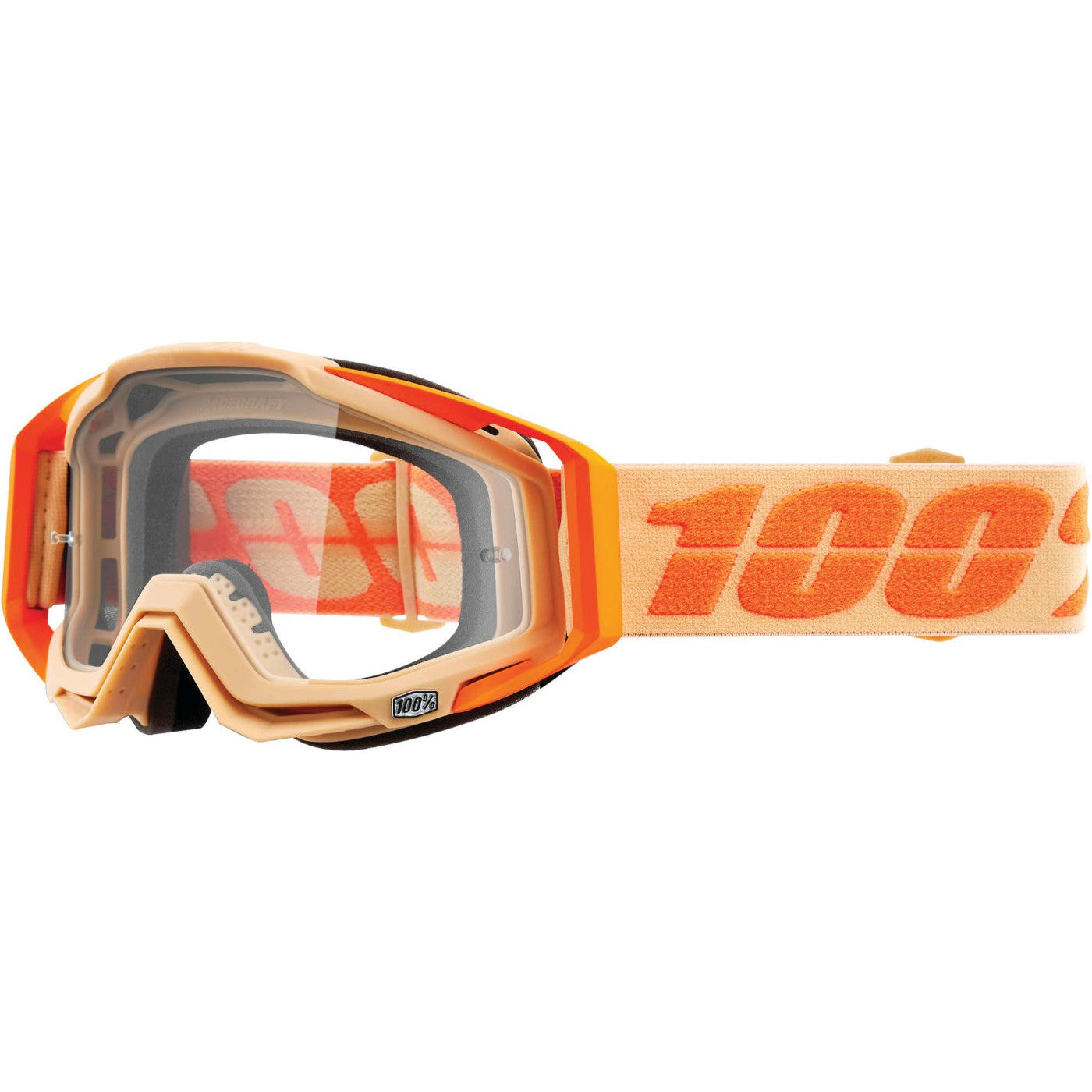 100% Gen1 Racecraft Goggles Sahara with Clear Lens - 50100-334-02