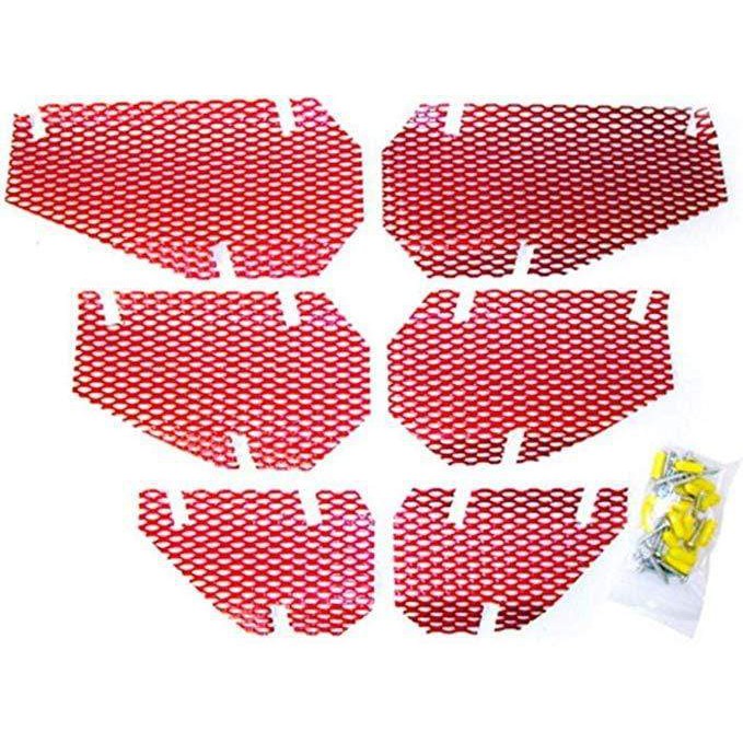 Dudeck A-10 CANDY RED Screen Kit Arctic Cat Candy Red