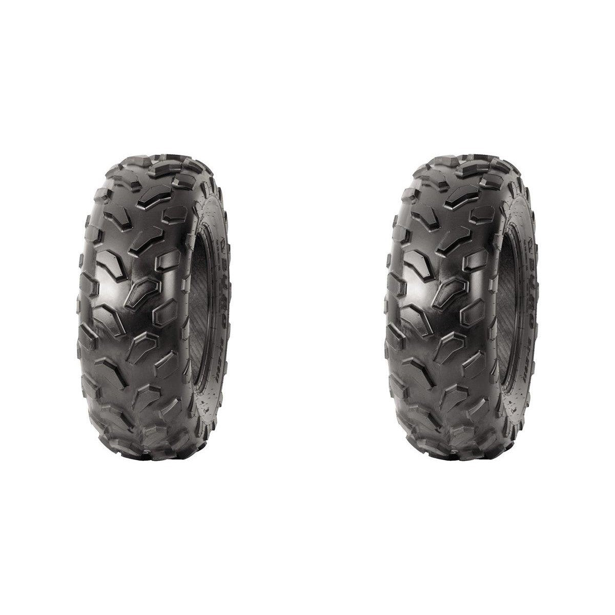 Set of 2 DURO DI-K911 Front Tires 25x8-12 4-ply