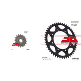 Kit de piñones de acero delanteros y traseros para todoterrenos KAWASAKI KL650B Tengai 1990-1991