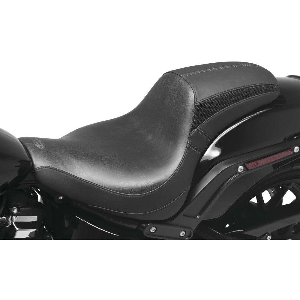 Mustang 11" Black Smooth Rear Passenger Pillion Seat 79717