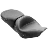 Harley FLHX Street Glide 2006-2007 Wide Touring Seat 1pc/Black Studs by Mustang