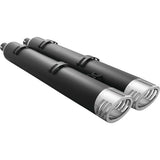 Freedom Performance Racing Slip-On Muffler 4" Black/Chrome - IN00212