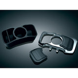 Kuryakyn Chrome Storage Center Glove Box Cubby Cover Honda Goldwing F6B 12-2017