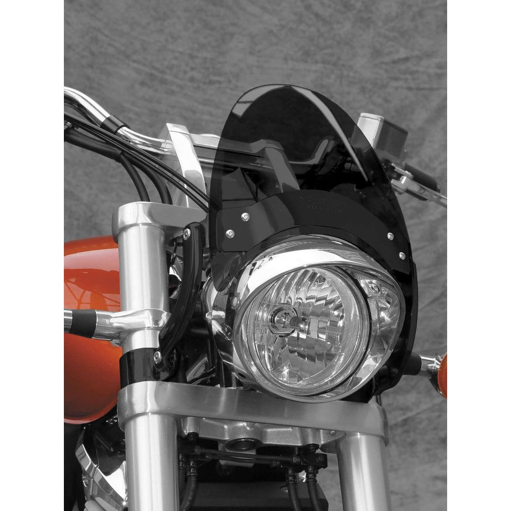 National Cycle 44-51mm Flyscreen Curve Darksmoke/Black N2557-002