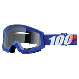 100% Gen1 Strata Goggles Nation with Clear Lens - 50400-236-02