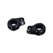 Kuryakyn Gloss Black Brute Highway Male Clevis No Peg Cruise 1.25" Mount Harley