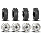 Rines de 15" mecanizados con sistema 3 SB-6 Beadlock y neumáticos XT400 [30x10R-15]