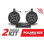 SSV Works 2-Speaker Cage-Mounted System With 10" Kicker Subwoofer