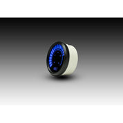 Intellitronix Voltmeter Analog LED Bargraph in Black Bezel - Blue