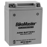 BikeMaster AGM 12V Platinum Battery For Honda SL350K Motosport 1969-1970 Grey