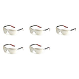 Set of 5 Elvex Xenon Safety Glasses Indoor/outdoor