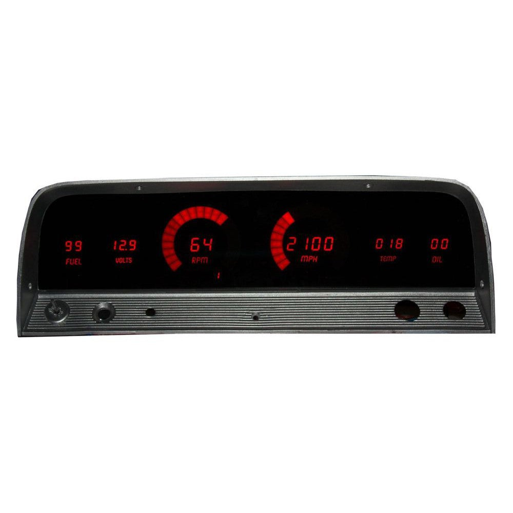 Intellitronix 1964-1966 Chevy Truck LED Digital DP6002 - Red
