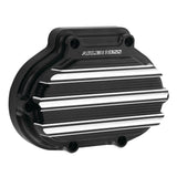 Arlen Ness 10 Gauge Gloss Black Transmission Side Cover Harley 07-16 Twin Cam