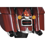 Kuryakyn LED Rear Fender Chrome Strip Lights 2898
