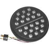 Letric Lighting LED Multi-Mini Headlamps Black, 7" Buck-Shot