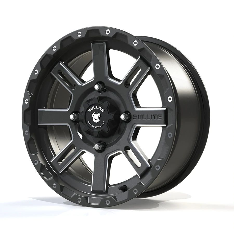 Bullite Lancer Wheel 15X7.0 Gun Metal 4/137 5+2