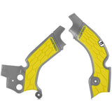 Acerbis Grey/Yellow X-Grip Frame Guard - 2630531120