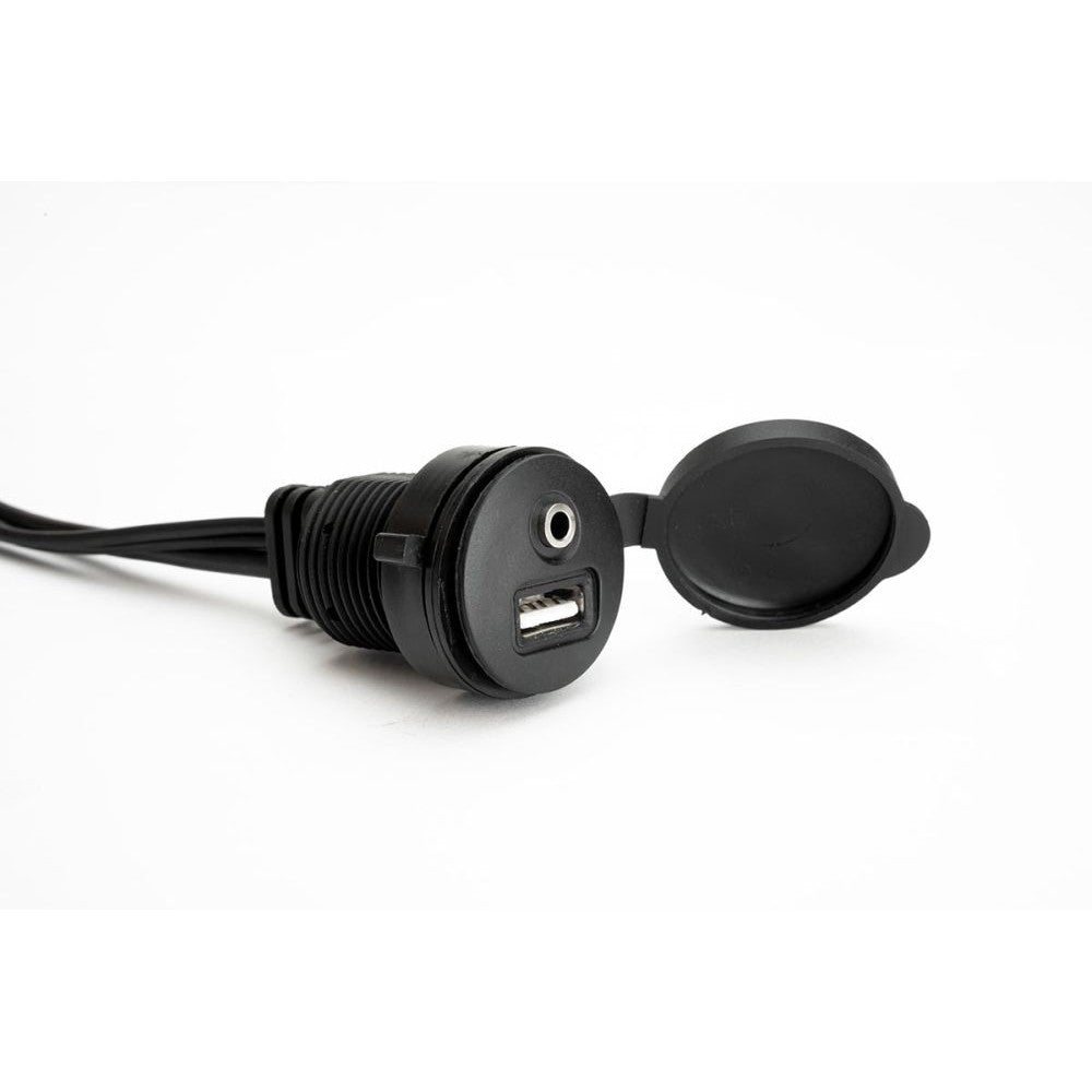 SSV Works 4 Speaker Overhead Weatherproof Audio System With RCA Harness And AUX/USB Add-On