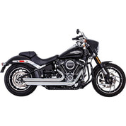 Freedom Performance Independence Slash Cut System Exhaust Chrome With Chrome Tip HD00741