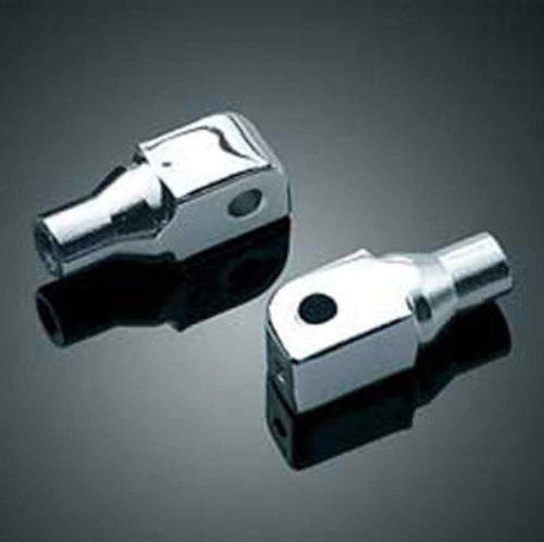 Kuryakyn Chrome Tapered Footpeg Adapters 8840