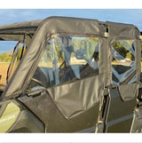 Falcon Ridge Black Canvas Full Soft Doors For Can-Am Defender 2017-2022
