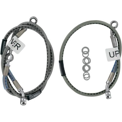 EDELBROCK R09793S Yamaha Front Brake Line Kit 96-06 Xvz13 Royal Star Venture, 99