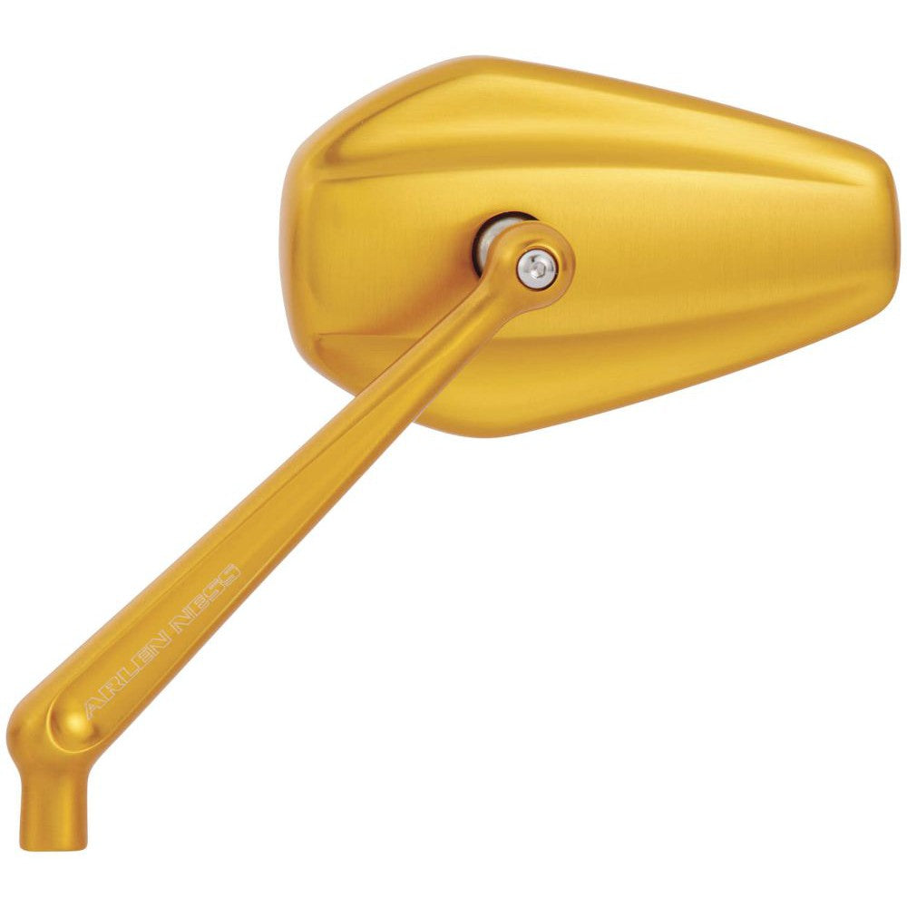 Arlen Ness Mini Stocker Gold Left Mirror 13-151