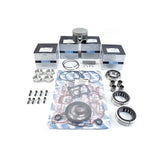 Kit de reconstrucción de cabezal de potencia WSM para Johnson/Evinrude 90/115 HP, 60 grados, 95-99 estándar