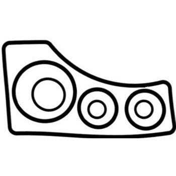 WSM Gasket Kit Outdrive Mounting For Mercruiser Bravo 446-505