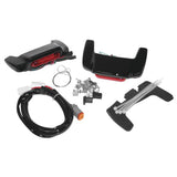 Letric Lighting Saddlebag Lid Spoiler Kit Black